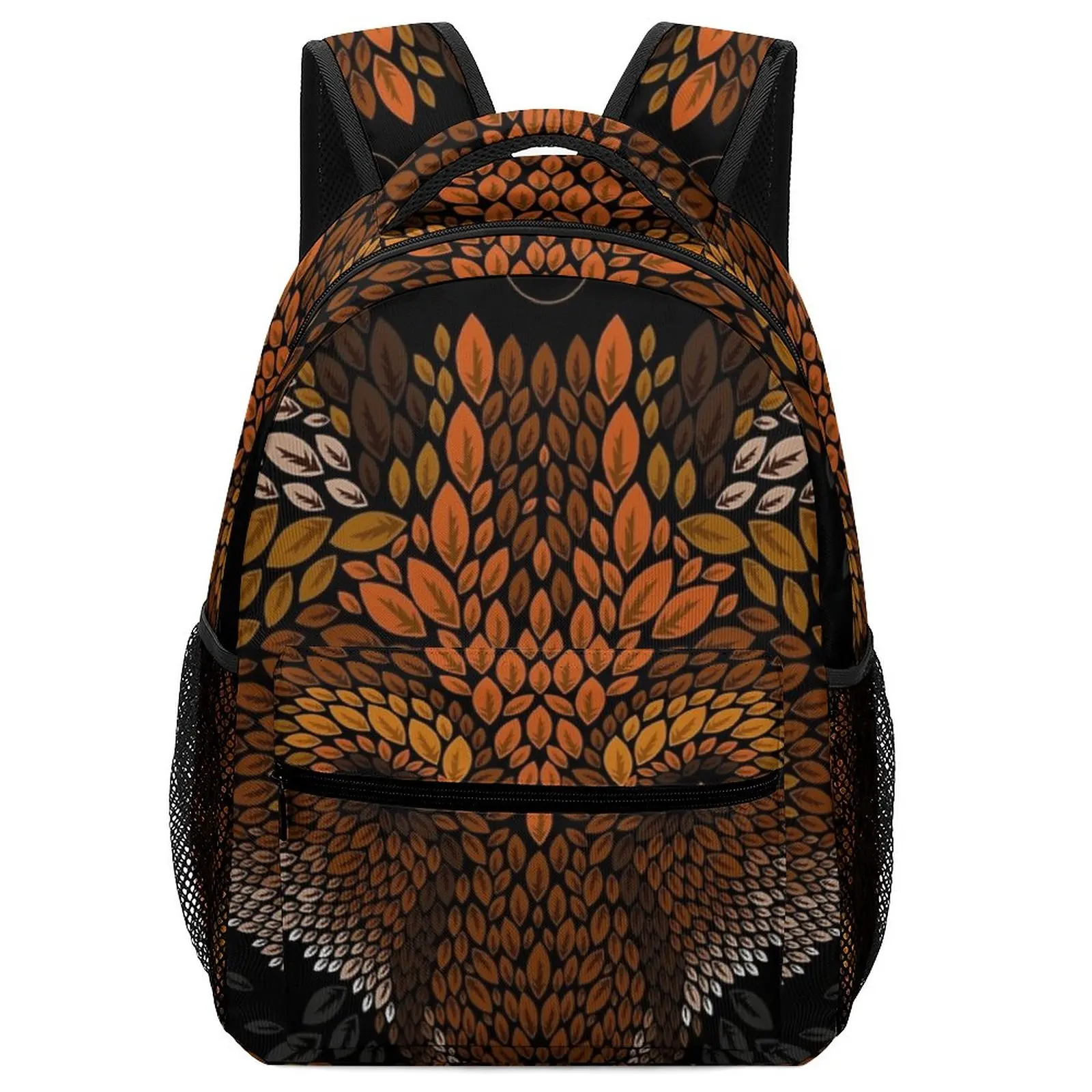 Kawaii Fox Face Art University Bag Woman for Student Kids School Bags for Women Backpack For Primary School Boys