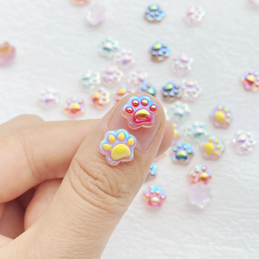 50 шт. Разноцветные Подвески для ногтей