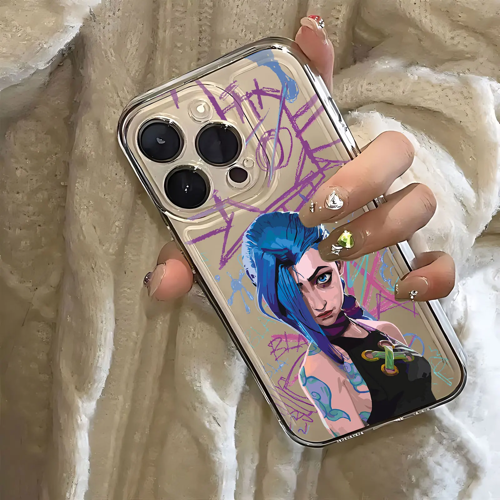 Чехол для телефона Game Cool Jinxs TECNO CAMON 30 20 POVA 6 5 SPARK 10 Infinix Smart 8 7 Note Hot 40 30i Pro 5G прозрачный