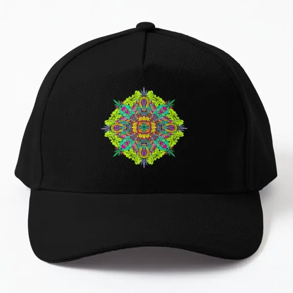 

Mandala Street Art Baseball Cap Hat Summer Printed Sun Snapback Black Hip Hop Outdoor Sport Casual Spring Mens Fish Casquette