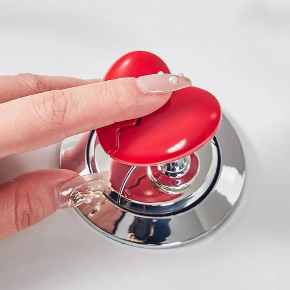Кнопка для туалета кавайная ручка в форме разбитого сердца пресс ванной комнаты