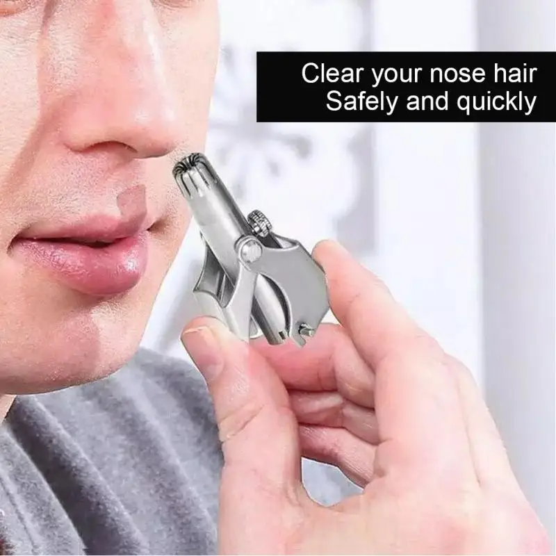 

Easy To Use Portable Manual Premium Quality Reliable Comfortable And Painless Grooming Nose Trimmer Set Affordable Revolutionary