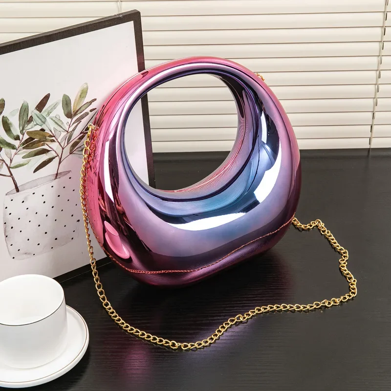 Вечерние клатчи для женщин 2024 роскошные дизайнерские кошельки и сумочки Золотая