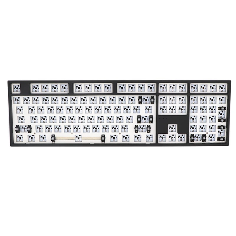 Sk108 Key Mechanical Keyboard Kit 100% Hot Swappable Switch Lighting Effects RGB Switch LED Type C