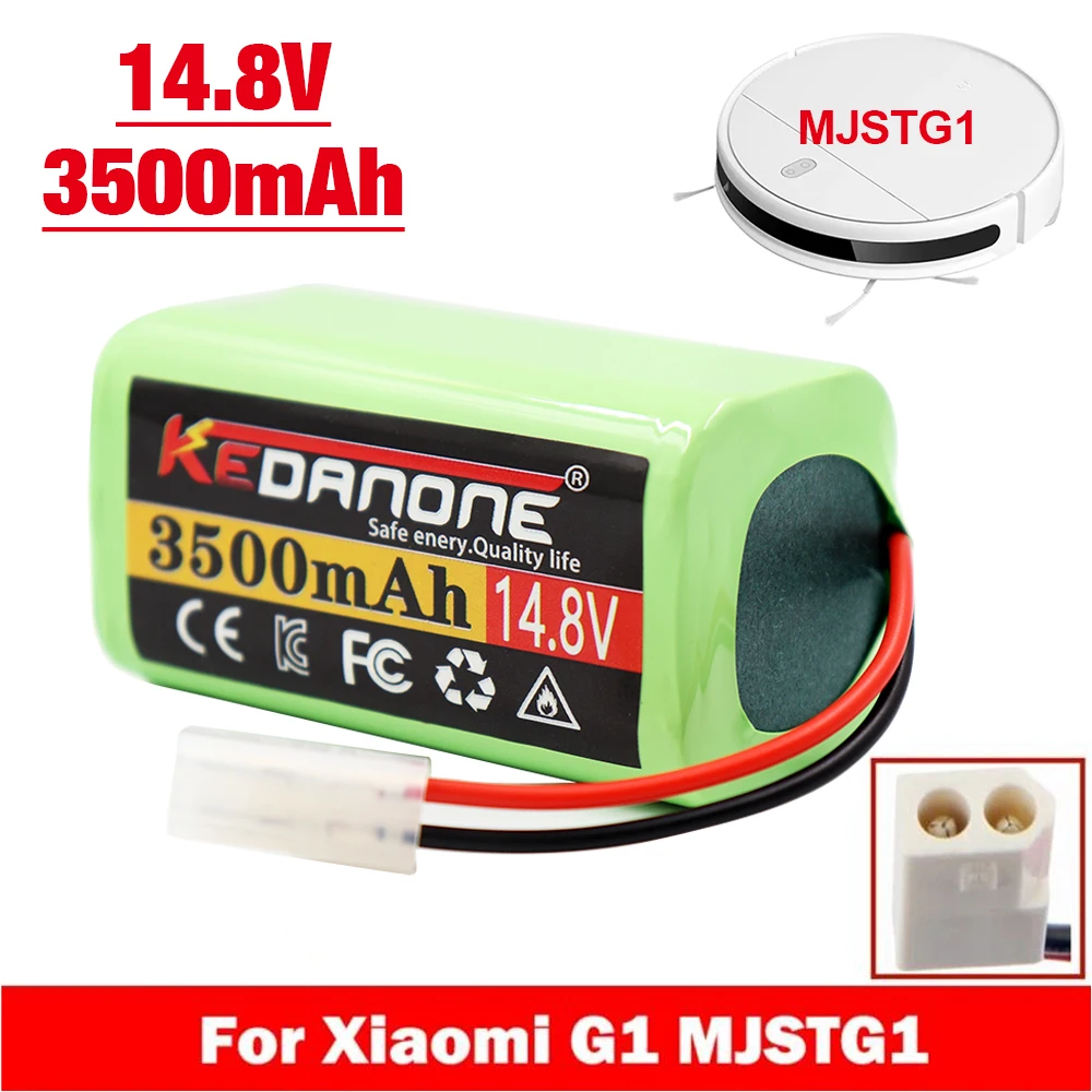 

For Original Xiaomi Replacement Battery H18650CH-4S1P For XIOMI MIJIA Mi Robot Vacuum-Mop Essential G1 MJSTG1, SKV4136GL 2600mAh