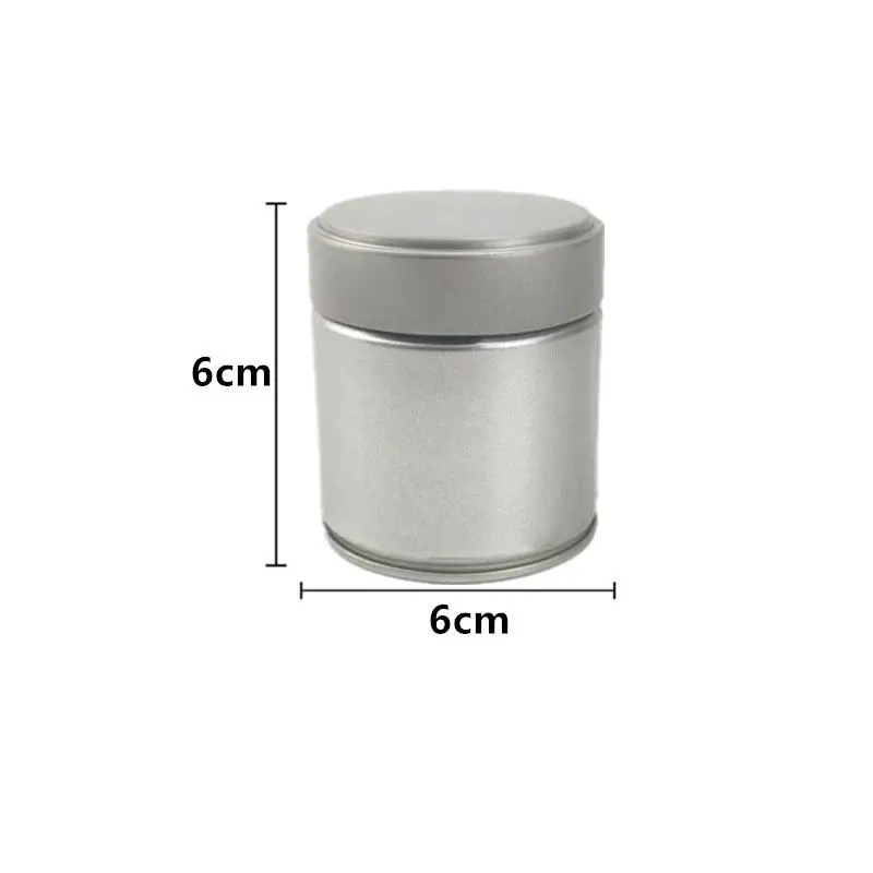 

Портативная Мини-металлическая Коробка Для Чая, Маленький Дорожный Контейнер, Органайзер Для Сахара И Кофе