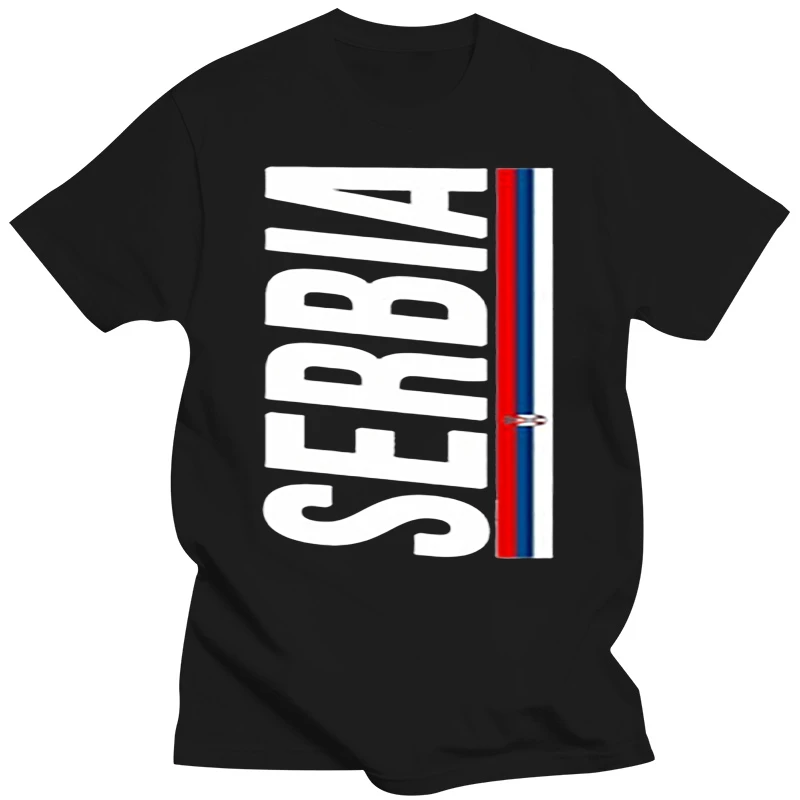 

The New Designing T-Shirt Classical Outfit Comical Love - Serbia Im Serbian I Love Srbija Flag Tshirts O-Neck Homme