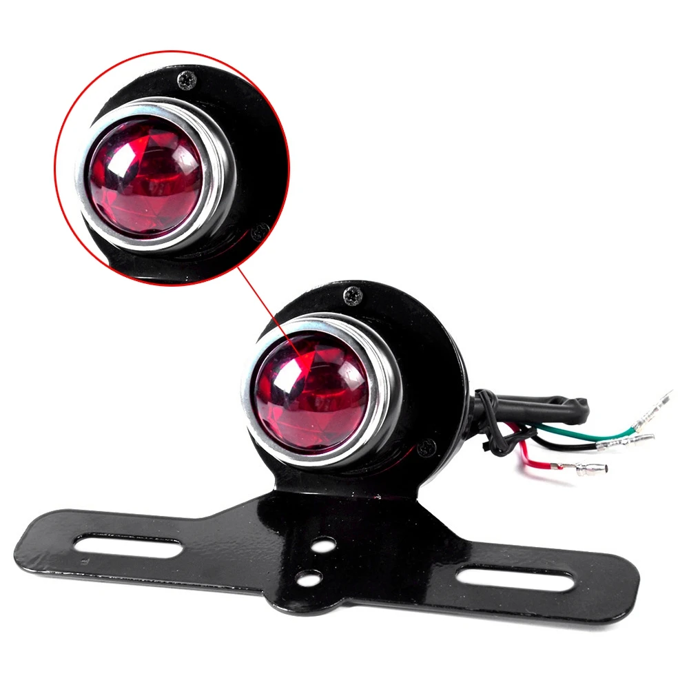 Модифицированный Ретро универсальный задний фонарь для номерного знака тормоза