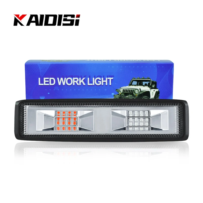 

2 шт., светодиодные лампы для внедорожников, 48 Вт, 12 В, 24 В