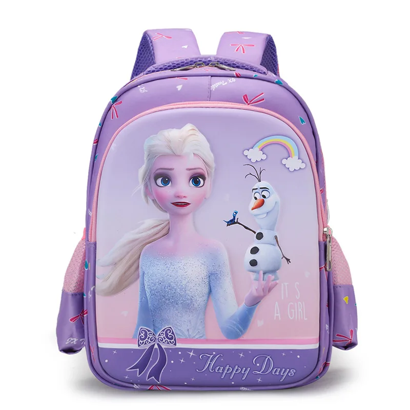 Disney Frozen School Bags For Boys Girls Elsa Anna Kindergarten Backpack Primary Student Shoulder Orthopedic Backpack Mochila