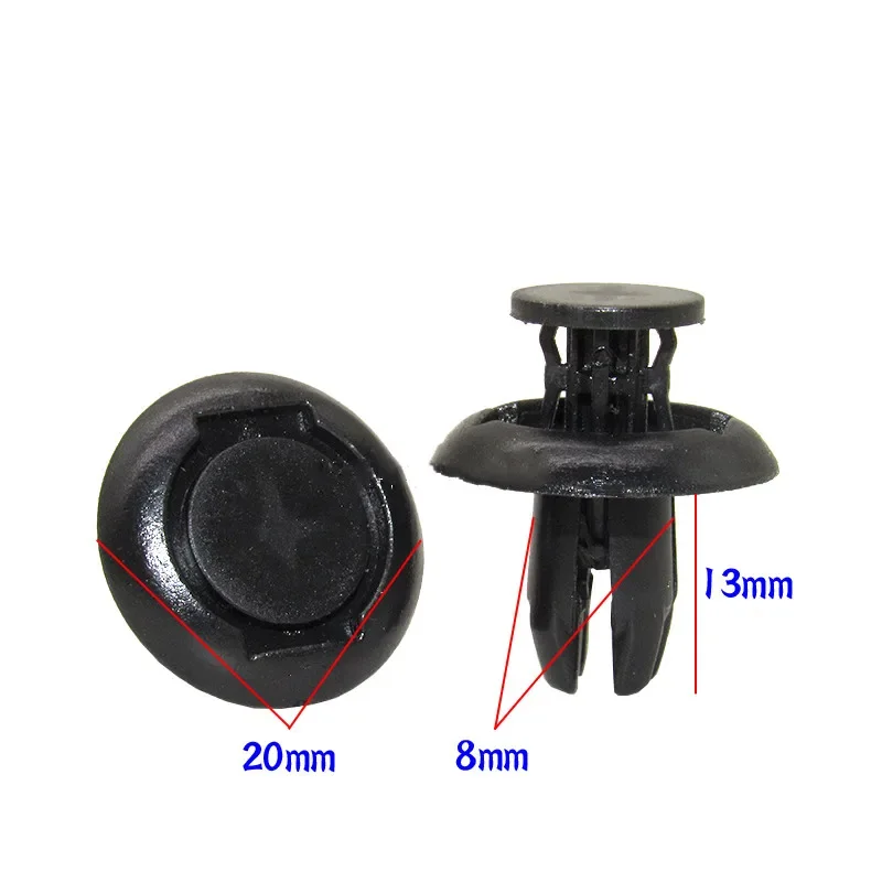 

20 шт., пластиковые крепежные зажимы для автомобильного брызговика Mazda Axela CX4 CX5 Atenza