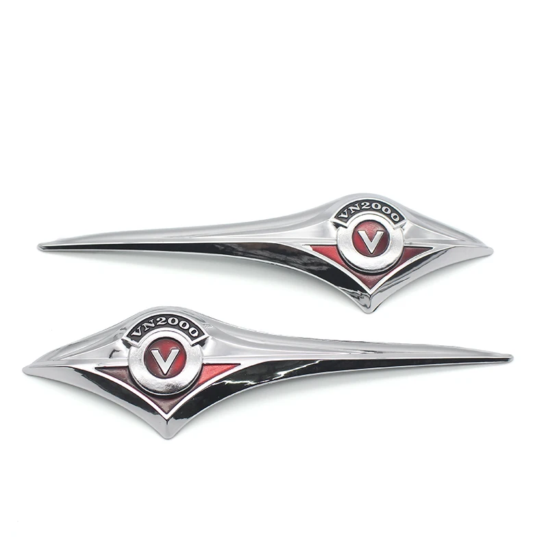 Motorcycle Fuel Gas 3D Badge Decal Side Stickers for Kawasaki Vulcan 2000 VN2000 Classic LT VN2000F VN2000A VN2000D 04 - 10 купить по