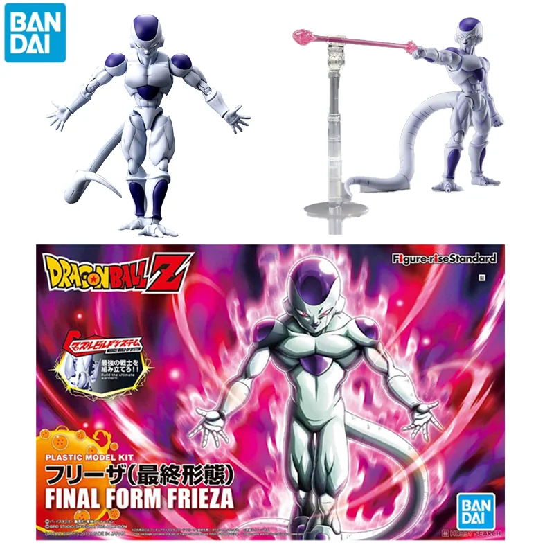 

BANDAI Original Anime Figure Assembly Model Anime Dragon Ball Frieza Collection Figure-rise Anime Action Figures Doll 13cm PVC