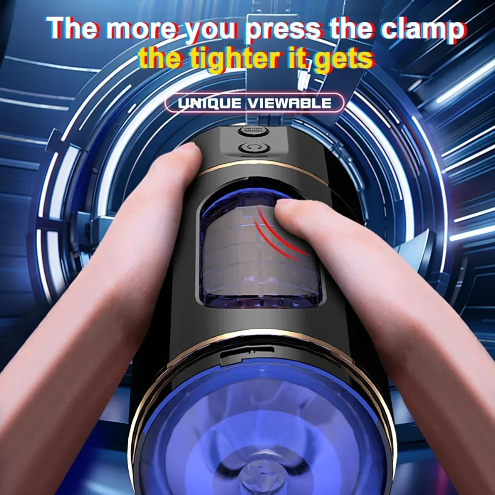 Автоматический Мужской мастурбатор чашка взрослая киска игрушка с вибрирующим