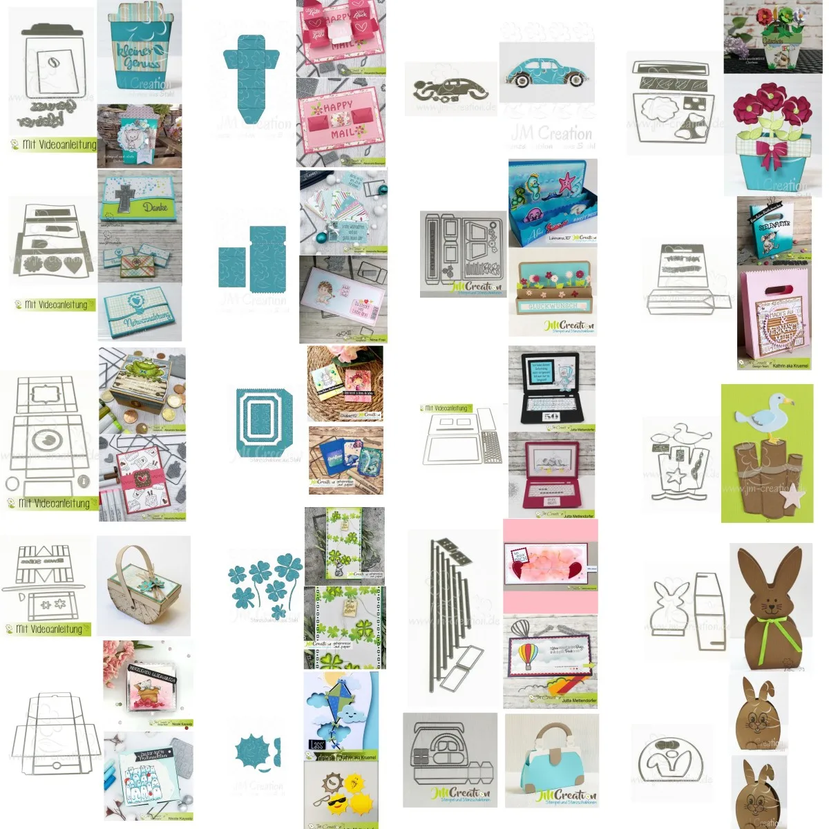 

Spring Rabbit Box Metal Cutting Dies Diy Molds Scrapbooking Paper Making Cuts Crafts Template Handmade Card 2023 New Arrivals