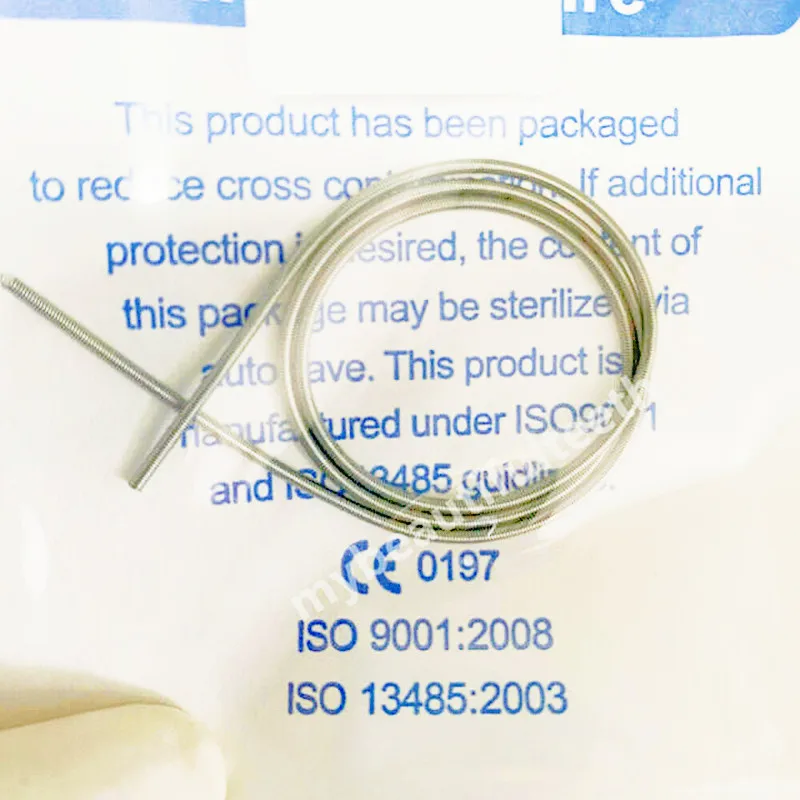 

Dental Orthodontic NiTi Close Coil Spring 0.010" 300mm Traction Archwire