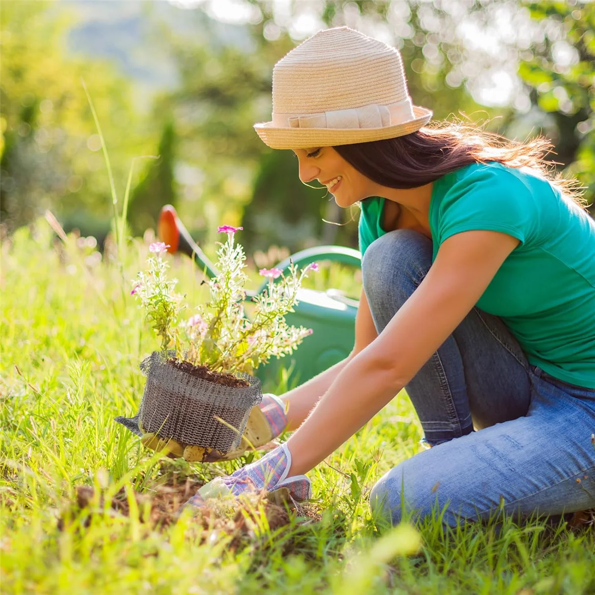 Корзины для защиты корней растений Проволочная Корзина сетчатые проволочные