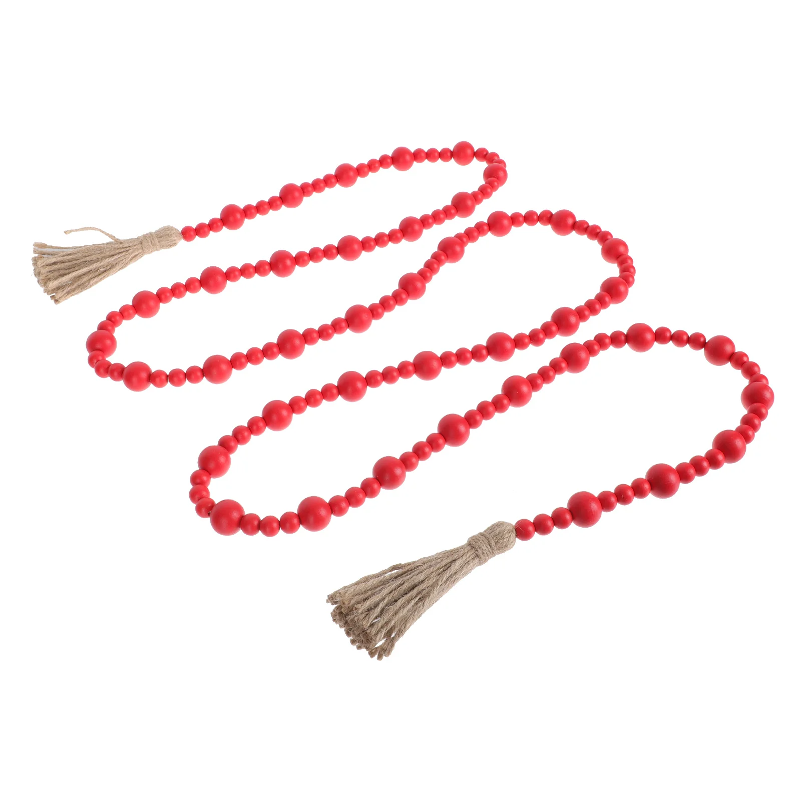 

1Pc Tassel Beads Pendant Tassel Beads Beads Pendant Tree Hanging Decor for Party Xmas