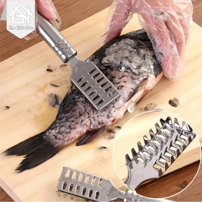 

1 шт., скребок для рыбы из нержавеющей стали