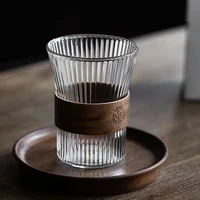 transparent coffee mug cups 320130ml bubble tea glass custom cup for milk cola whisky wine cocktail glasses bar accessories