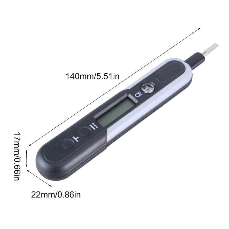 Электрический тестер четкий дисплей удобный зажим конструкция ручка для