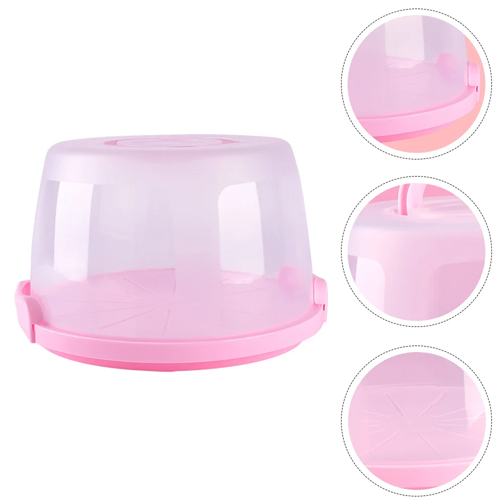

1PC Carry 10.5-inch Birthday Cake Box Eco-friendly Household Storage Box )