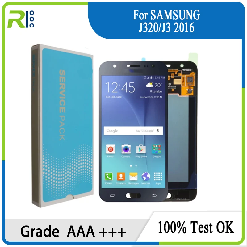 

Original 5.0 "LCD for SAMSUNG J3 2016 Display J320 J320F LCD Touch Screen Digitizer for SAMSUNG Galaxy J3 2016 j320FN Display