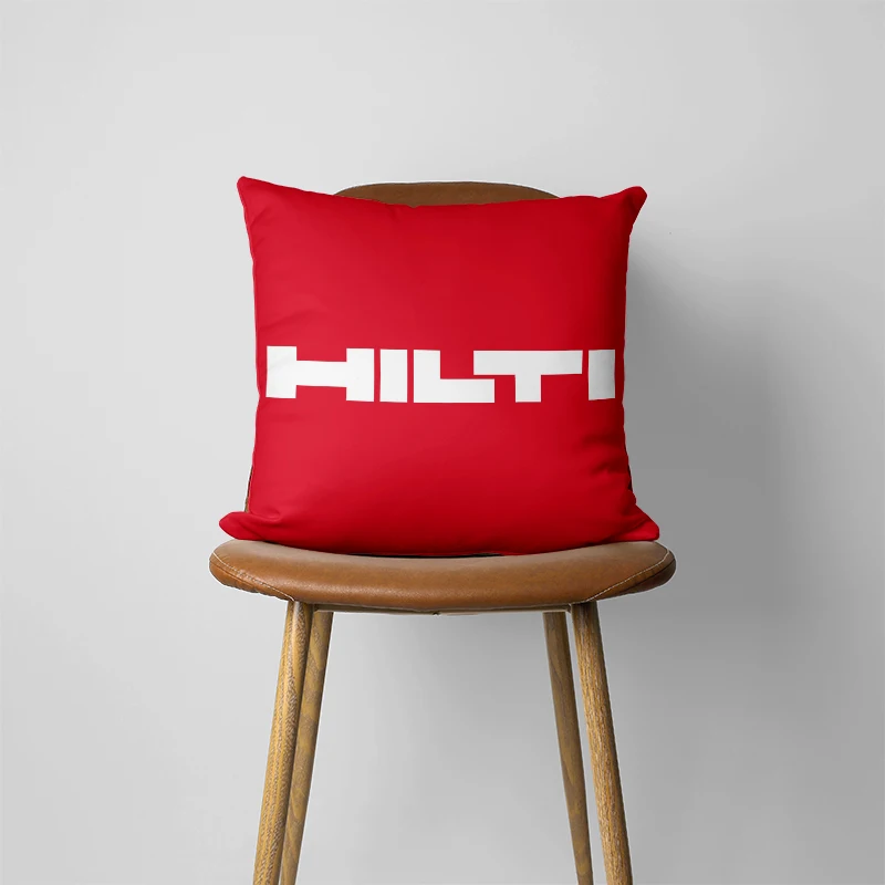 

Hilti Подушка с логотипом оформления планшетов, диван, автомобильные супер мягкие подушки, квадратная наволочка, Подушка для стула, чехол 563
