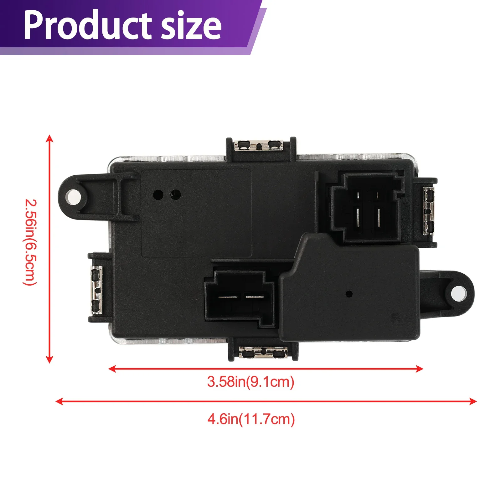 Резистор вентилятора отопителя для Mercedes-Benz C-Class W204 S204 CLS C218 X218 E-Class W212 A207 S212 973-107 A