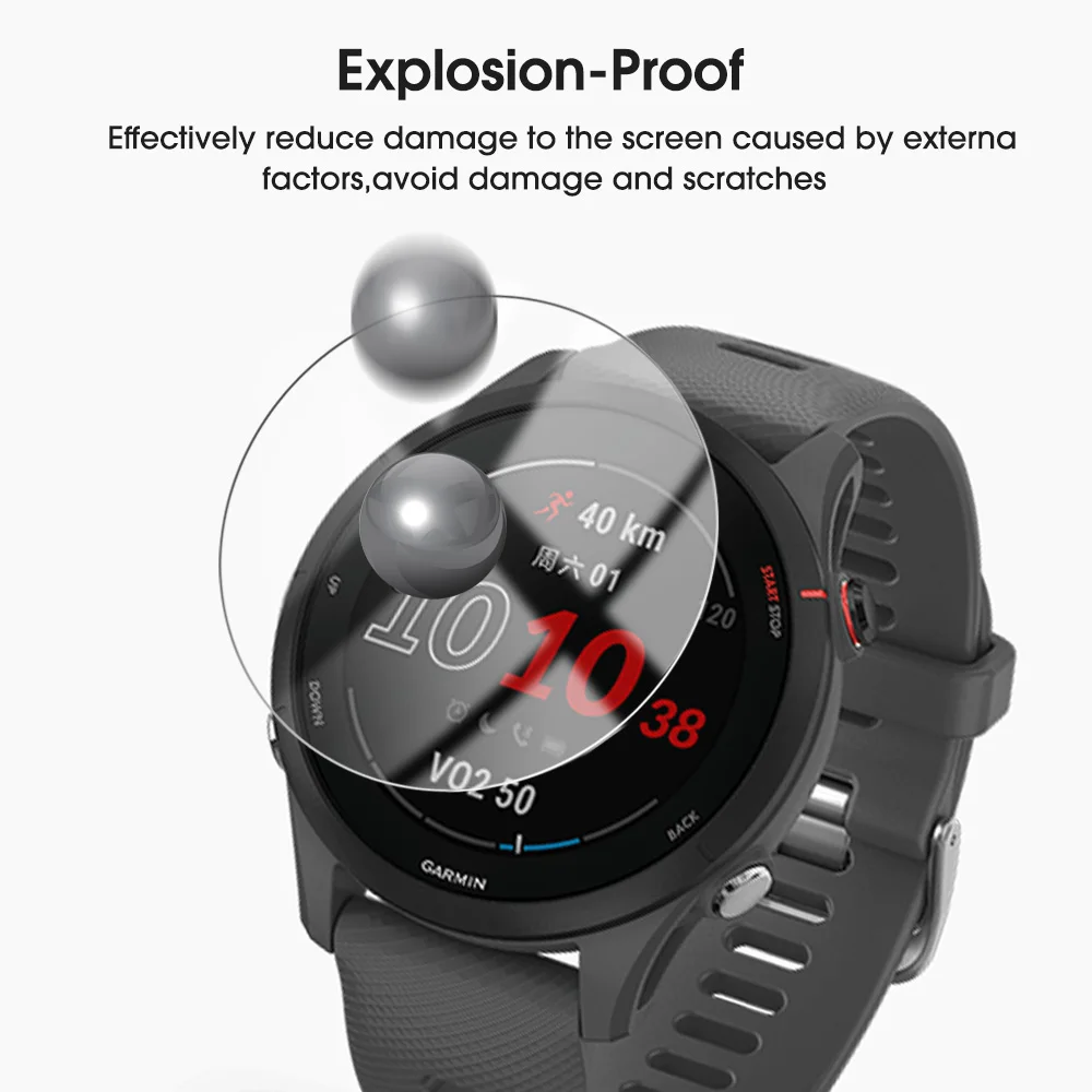 Закаленное защитное стекло для смарт-часов Garmin Fenix 7 6 6S 6X 5 5S/Vivoactive 3/Forerunner 955 255 735XT |