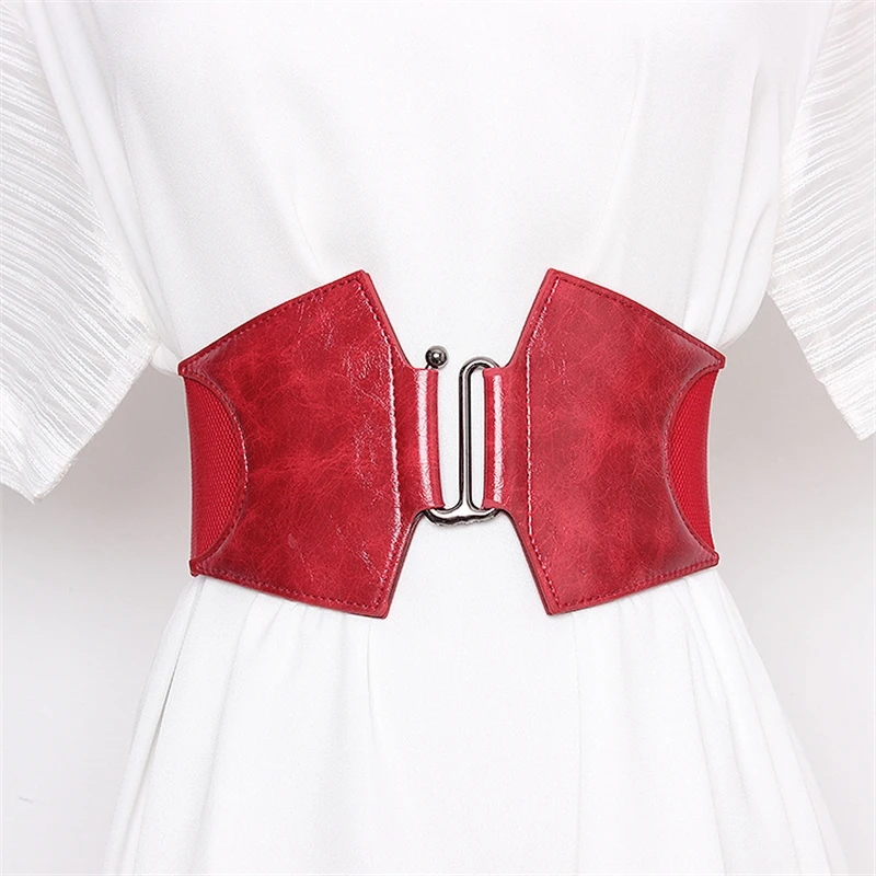 Elastic Corset Belt Female Waist Wide Belts For Women Designer High Quality Stretch Cummerbunds Dress Waistband Plus Size