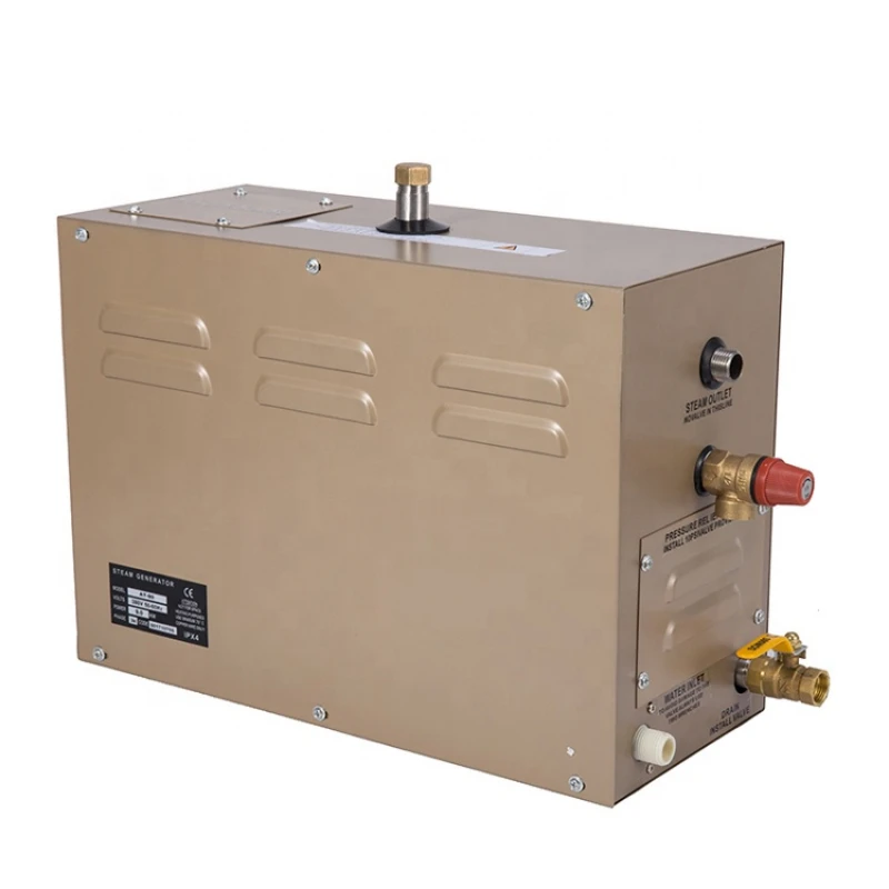 

LCD touch display wet steam sauna generator steam room equipment