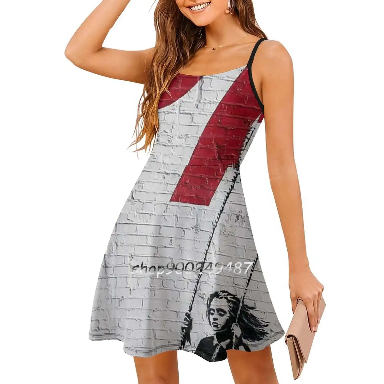 Платье Бэнкси с квадратным вырезом для девочек новое элегантное женское