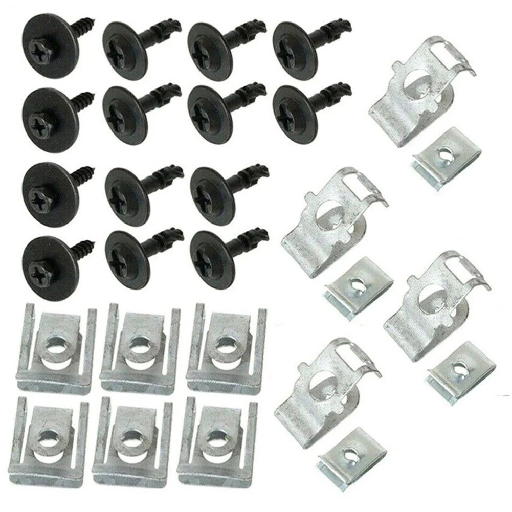

Durable High Quality Practical Brand New Car Truck Retaining Clip Engine Mud Flaps Clips Retaining Clip Screw Kit