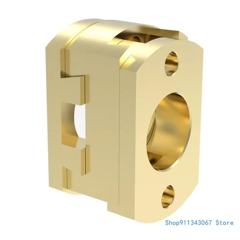 3D-принтер муфта для T8 винт оси рассадник Vzbo квадратная латунная Ender3 V2 CR10/CR10 Прямая