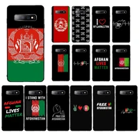 maiyaca afghan afghanistan flag phone case for samsung s10 21 20 9 8 plus lite s20 ultra 7edge