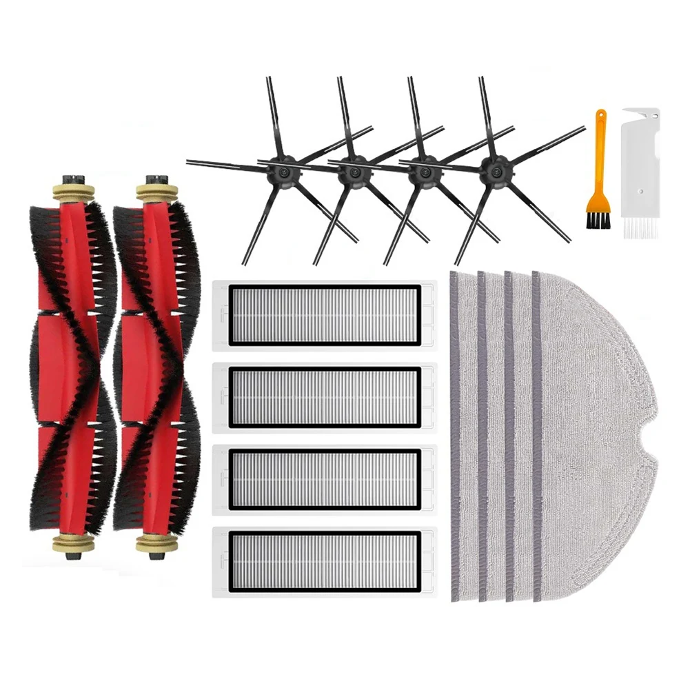 

For Xiaomi Roborock S5 S5 Max S6 S6 MaxV S6 Pure E4 E5 Robot Vacuum Spare Parts Main Side Brush Hepa Filter Mop