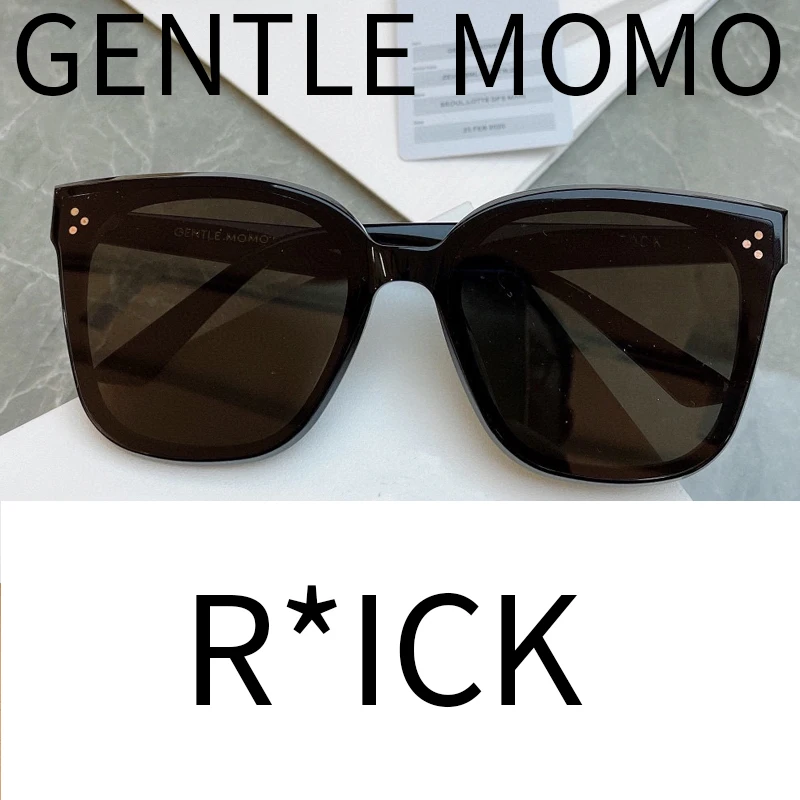 

GM Gentle Momo Yuumi Sunglasses Women For Men 2023 Designer Fashion UV400 Sun Glasses Luxury Brand Quality Trendy Black Monster