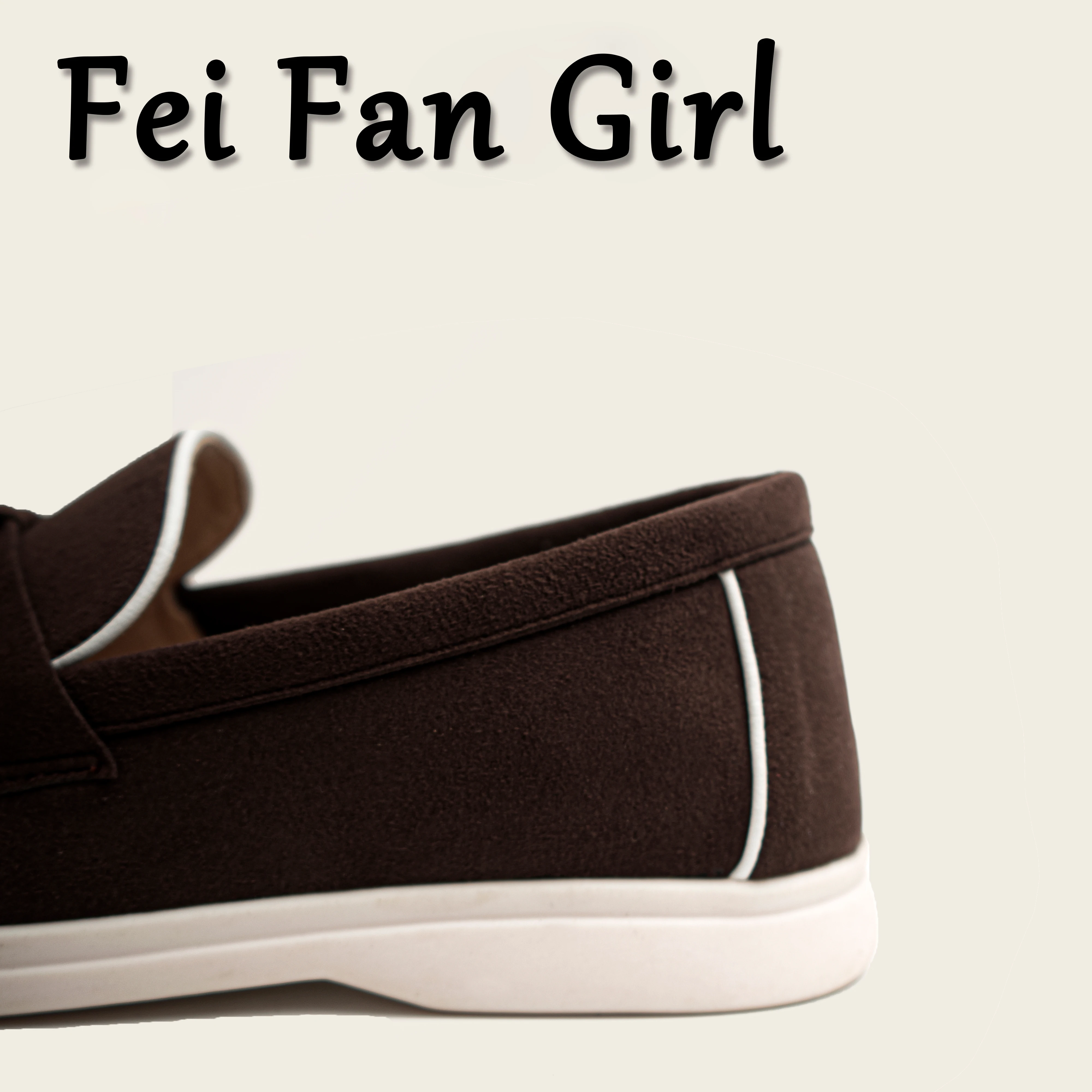 Genuine Leather Loafers Women Flat Shoes Khaki Casual Moccasin Shoes Leather Tassel Metal Lock Lazy Slip on Mules