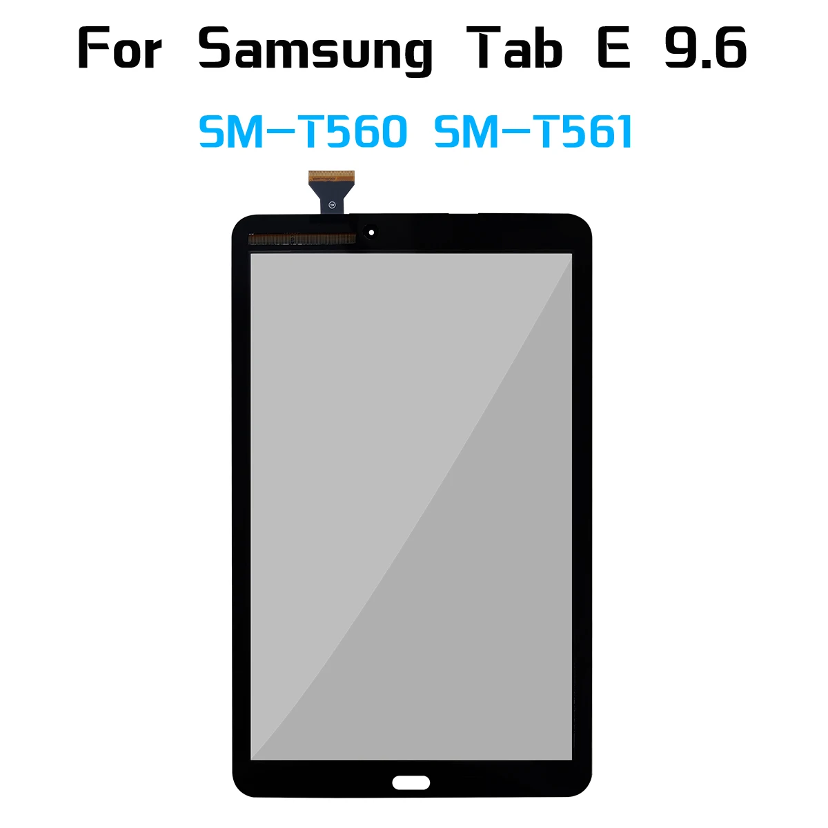 For Samsung Galaxy Tab E 9.6 SM-T560 SM-T561 T560 T561 Touch Screen Digitizer Sensor Glass Panel Tablet Replace