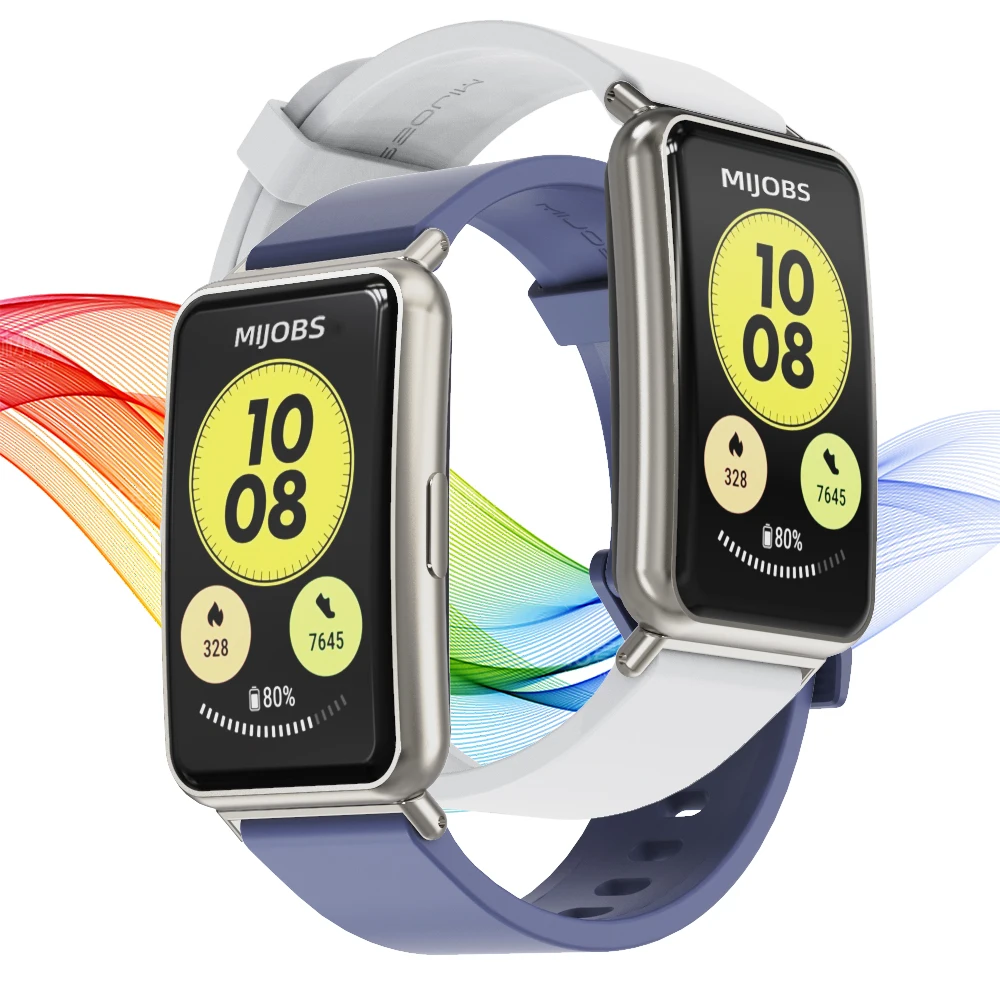 Силиконовый браслет для Huawei Watch Fit элегантный NFC