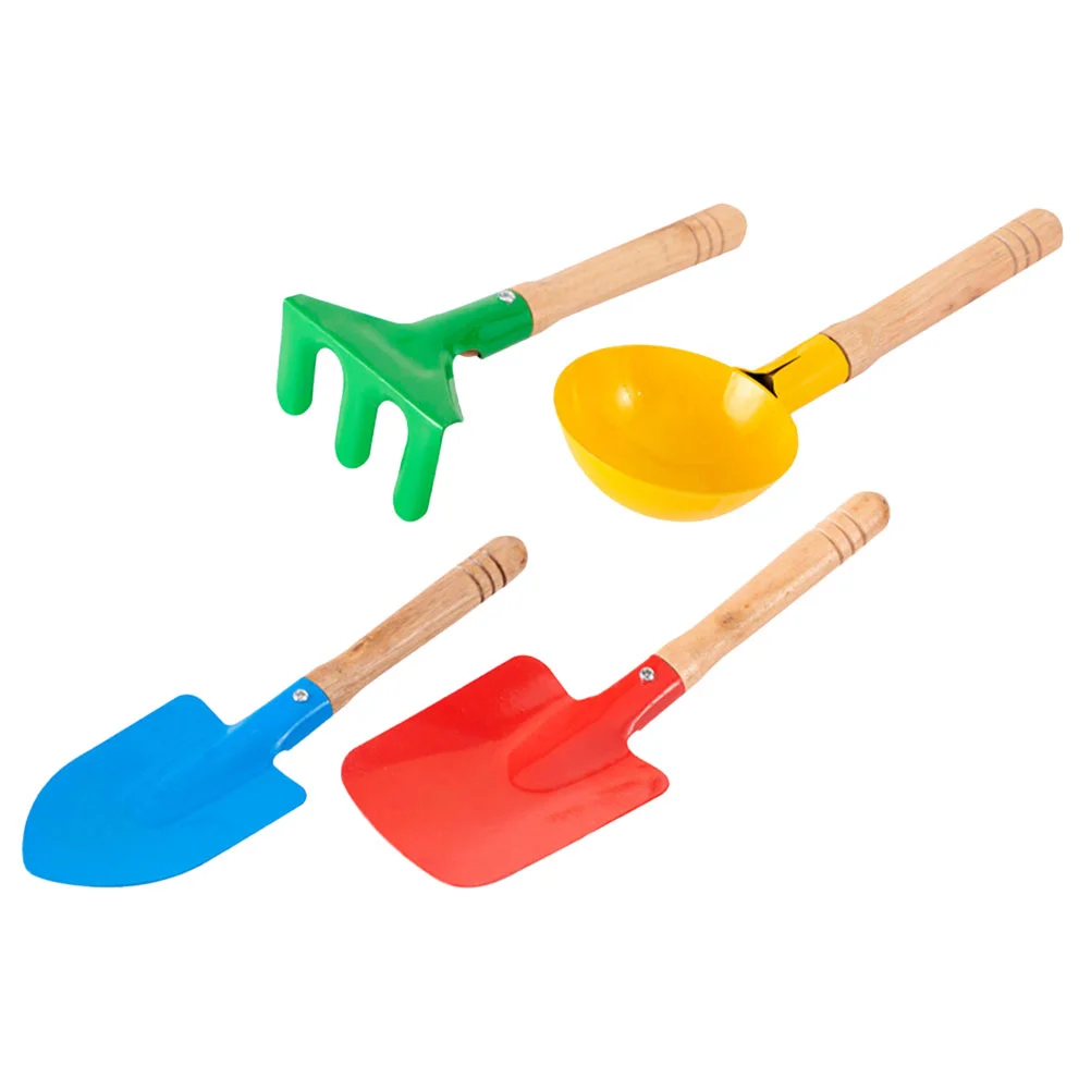 

Kid Presents Children Gardening Toys Dig Kids Gift Mini Wood Sand Beach Tools For