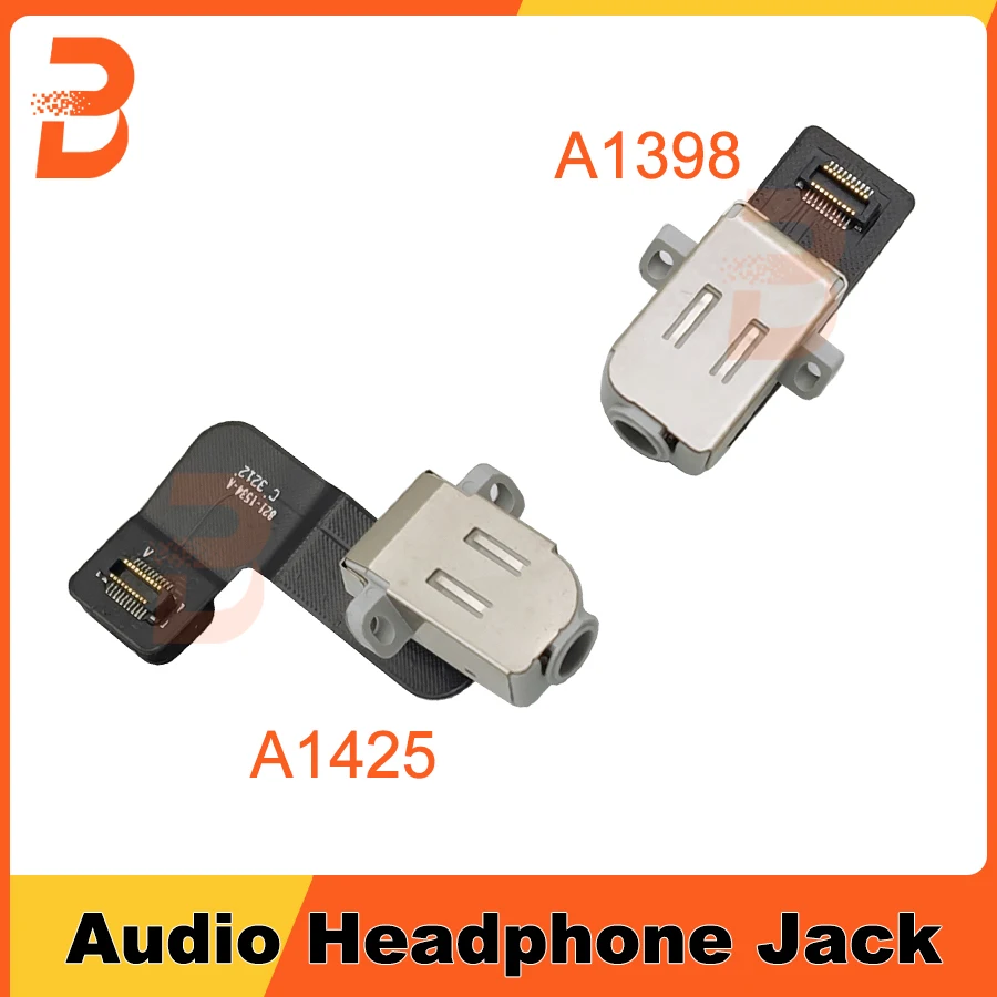 

New Audio Connector 821-1548-A 821-1534-A For Macbook Pro Retina 15" A1398 13" A1425 Headphone Jack Mid 2012 Early 2013 EMC 2512