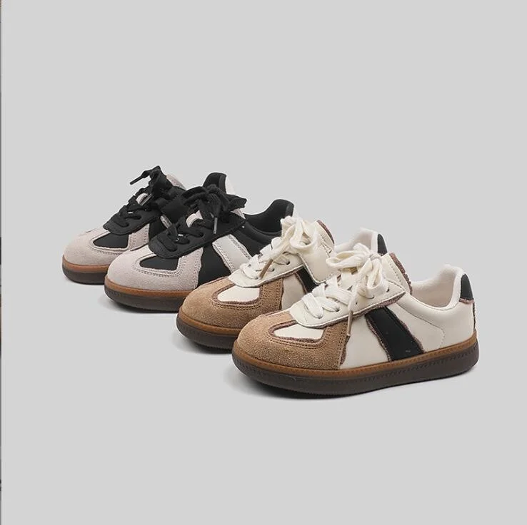 

Fall Autumn New Casual Star Sequin Children Shoes Soft Bottom Fashion Flat Shoes Non-slip Girls Boys Sneakers 26-37