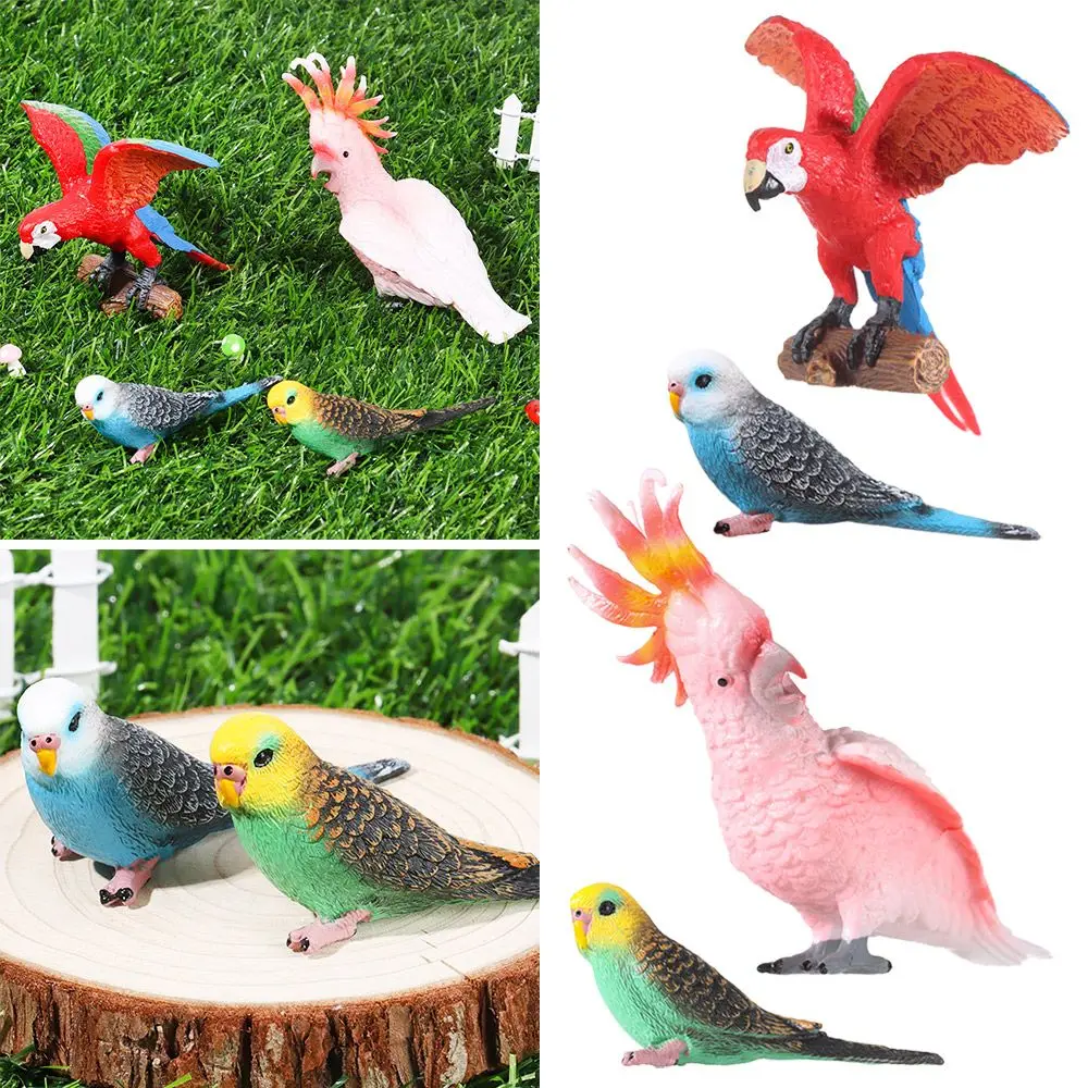 Реквизит для фотосъемки ара Budgerigar искусственный парашют миниатюрная