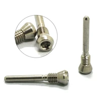2pcs road bicycle brake titanium bolts threaded pin inserts screw for sram force titanium alloy cycling accessories bicycle tool