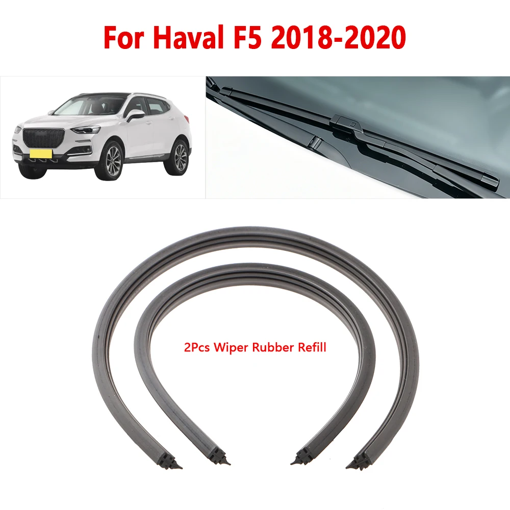 Фото Резиновая полоса для стеклоочистителя 16-22 дюйма для Haval F5 2018-2020, сменная резиновая накладка для автомобильных дворников, 1 пара №1