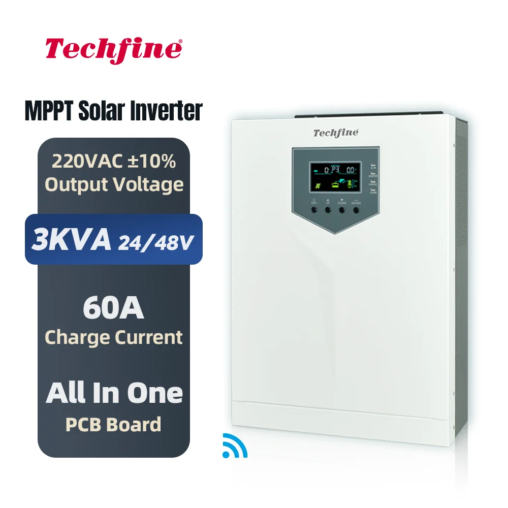 

Manufacture good quality on/off grid smart inverter hybrid solar 3kva