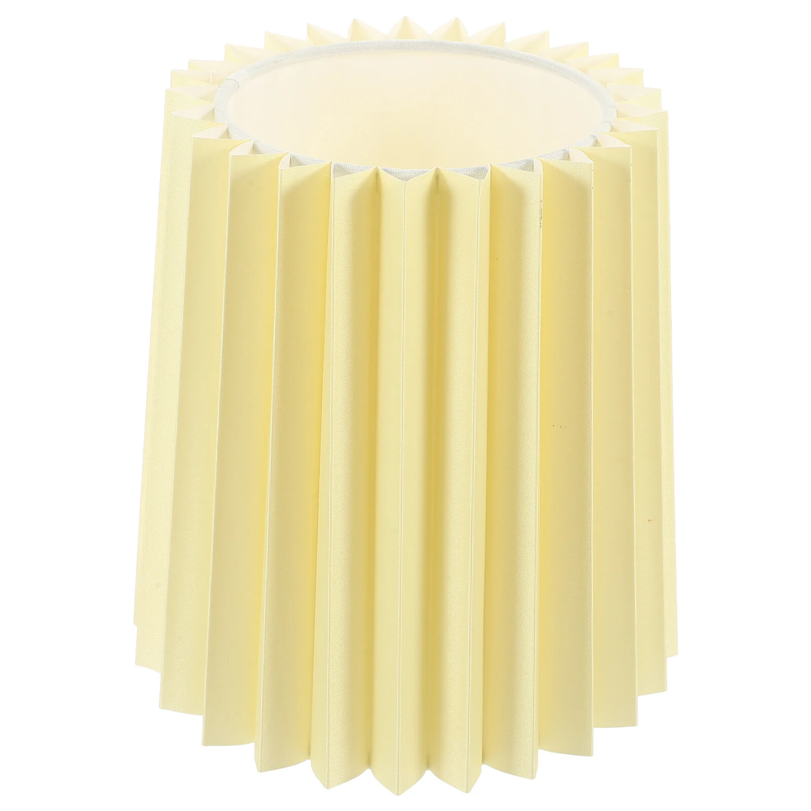 

Lampshade Small Pleat E27/E14 Base Cloth Lampshade Indoor Light Cover Shade