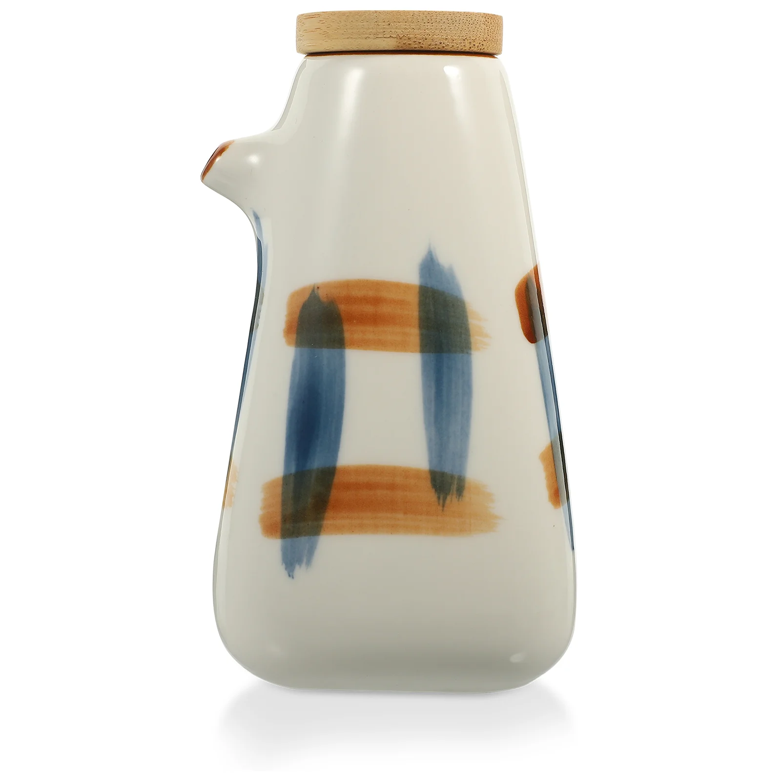 

Dispenser Vinegar Oil Bottle Ceramic Pot Sauce Condiment Soy Kettle Olive Seasoning Liquid Cooking Cruet Kitchen Ponzu Jar